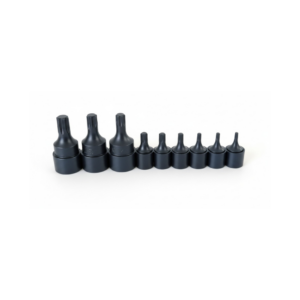 JUEGO 9 DADOS CON PUNTA TORX