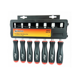 JGO. DESARMADORES DE CAJA 6MM-12 MM (7 PC)