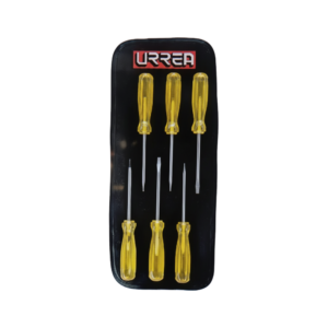 JGO. 6 DESATORNILLADORES AMBAR PUNTA TORX