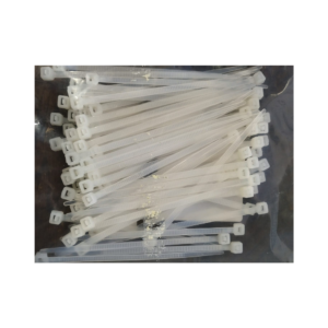 CINCHO NYLON NATURAL BOLSA C/100 PZS. 3.6 X 100 MM